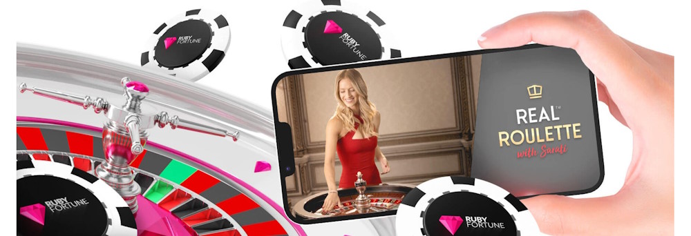 Live casino at Ruby Fotrune Canada
